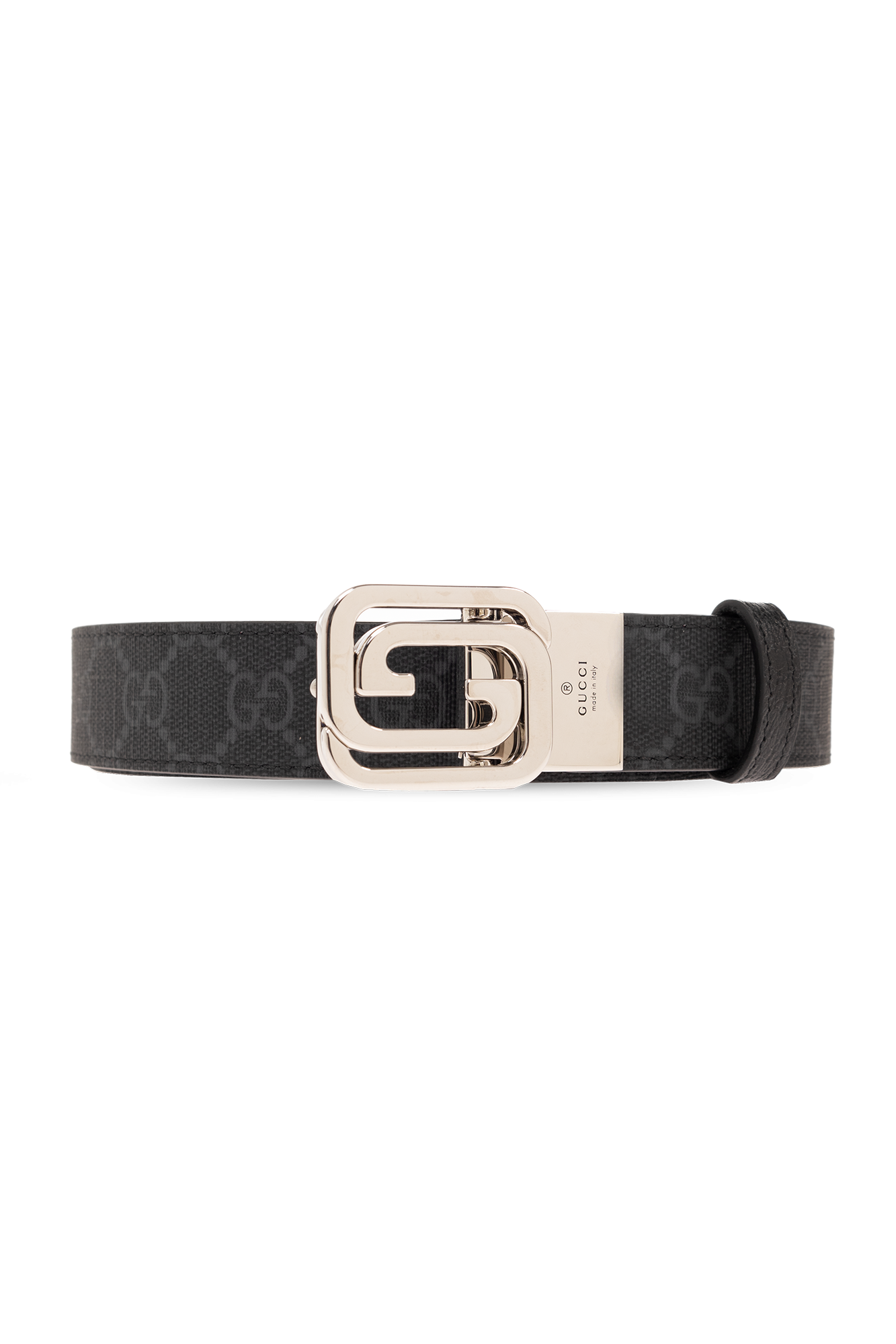 Small silver gucci belt deals